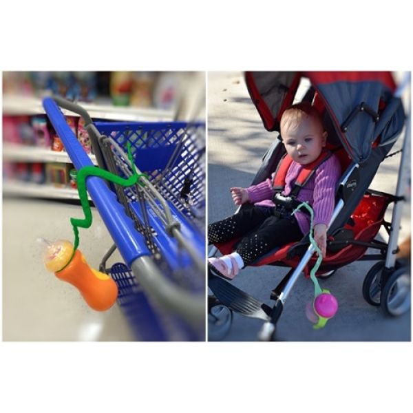 Baby Cup Catcher - Silikonska zaštitna vezica za bebine bočice, dude, igračke...
