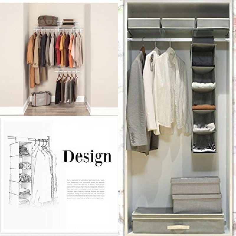 Organizator garderobe 5 Grey