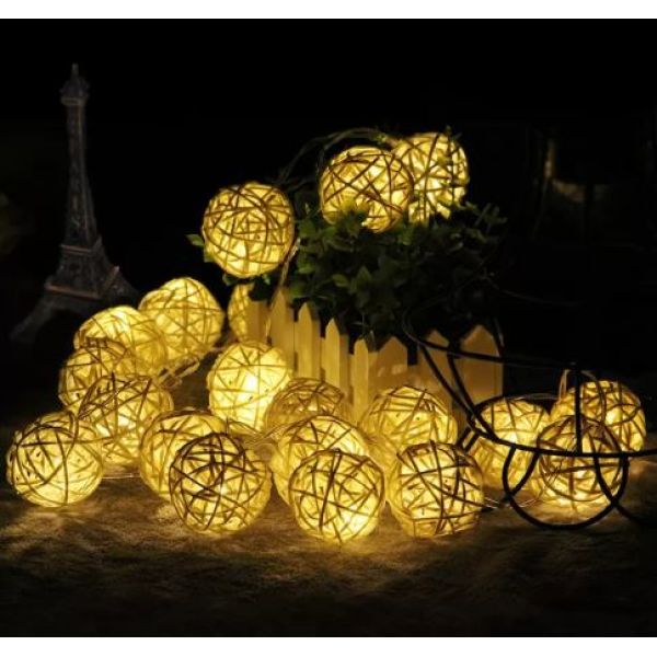 20 LED dekorativnih novogodišnjih lampica 250 cm