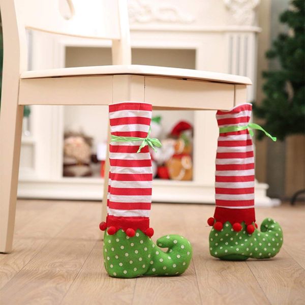 (komplet 2kom) Božićne dekorativne navlake za stolice