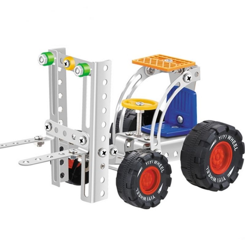 Otroški kovinski avtomobil za sestavljanje