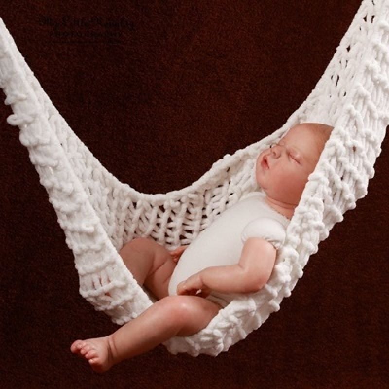 Viseća mreža za bebe - za prve fotografije