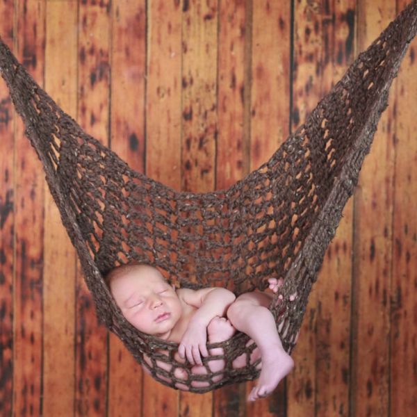 Viseća mreža za bebe - za prve fotografije