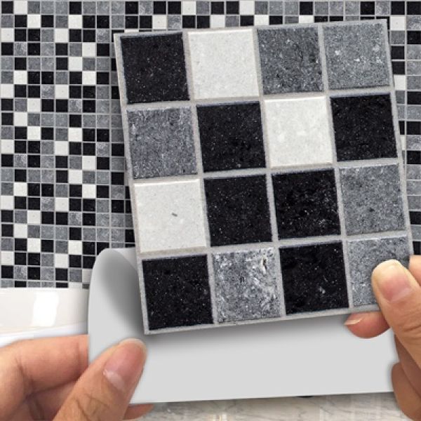 Mozaik zidne naljepnice 10x10 cm - pakiranje 18 komada - 2 modela u ponudi