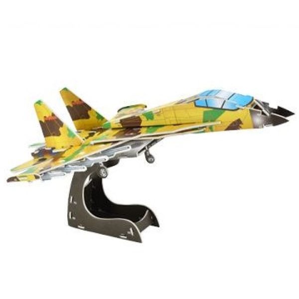 3D dječje puzzle - avion Fighter