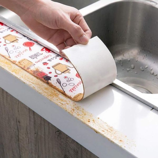 Creativ - samoljepljiva dekorativna vodootporna naljepnica za apsorpciju vlage - za kuhinju ili kupaonicu