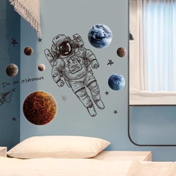 Zidna naljepnica -  Astronaut
