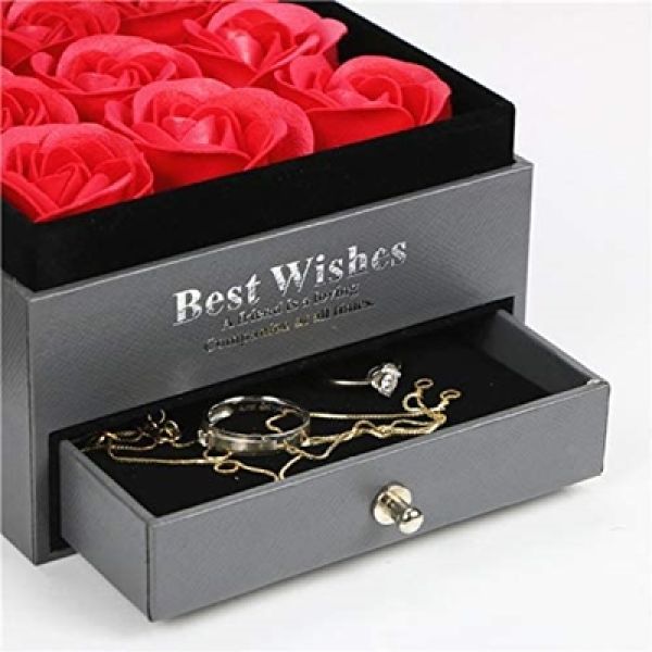 Rose Design poklon kutija sa 9 ruža