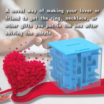 Kasica - 3D labirint/puzzle 