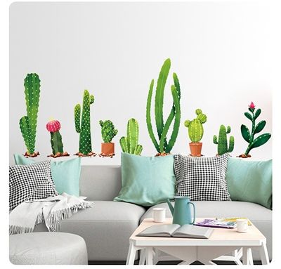 Stenska nalepka - Kaktus