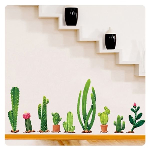 Zidna naljepnica - Kaktus
