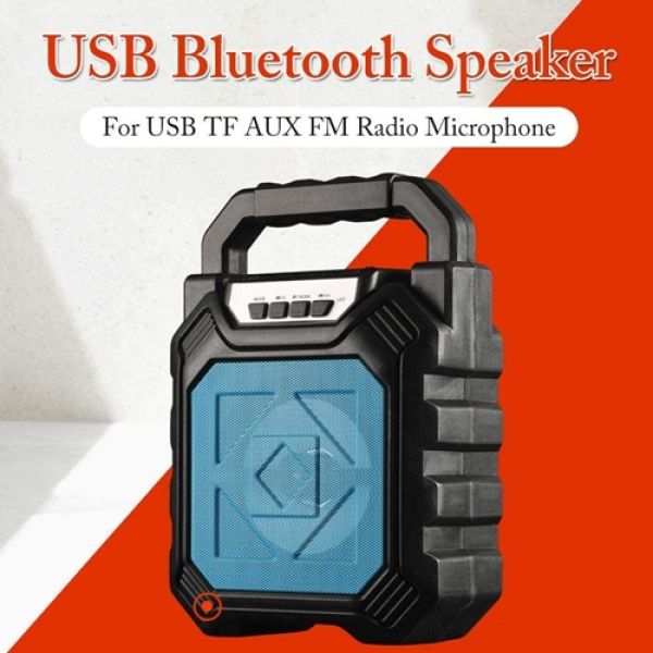 3D prijenosni USB Bluetooth zvučnik s led efektima - King