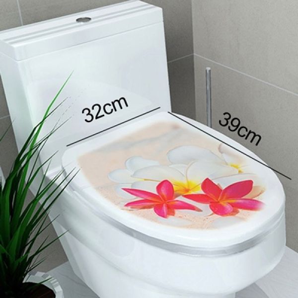 Novi dizajn za zabavnu kupaonicu - dekorativna naljepnica za wc dasku