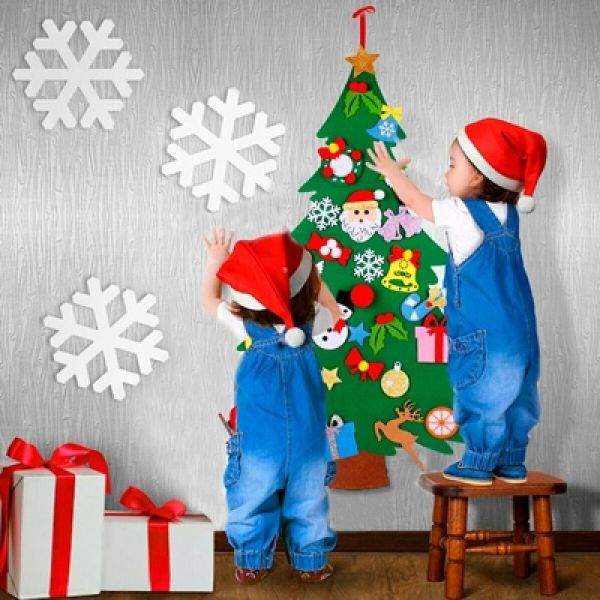 Božićno drvce - novogodišnji ukras za klince