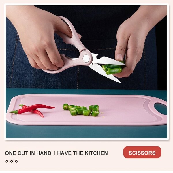 6dijelni komplet kuhinjskih noževa od nehrđajućeg čelika