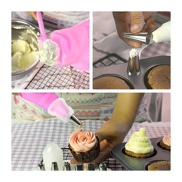 12- dijelni slastičarski pribor za ukrašavanje torti i kolača