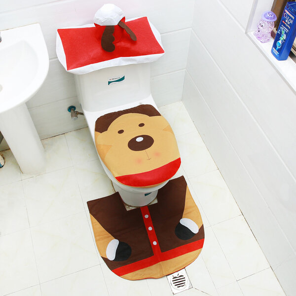 3-djelni Božićni set za kupaonicu