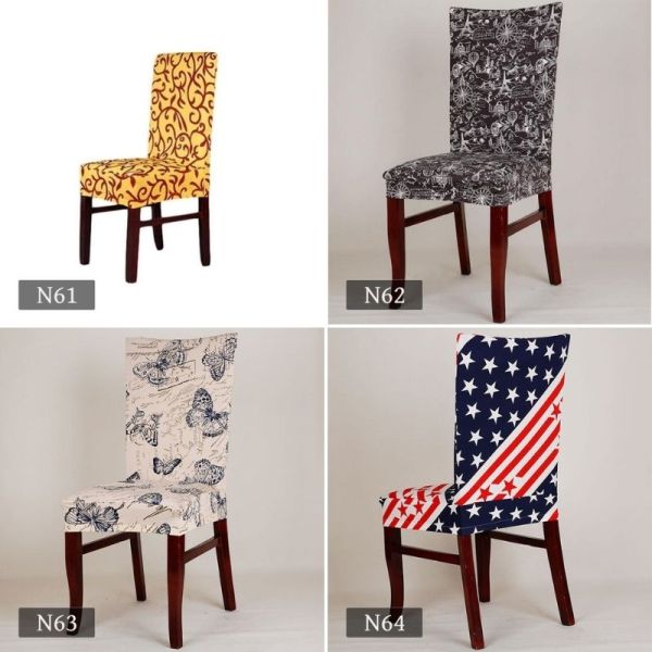 New Style - Rastezljive navlake za stolce u dezenima