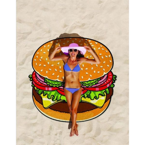 Podloga za plažo v različnih oblikah  