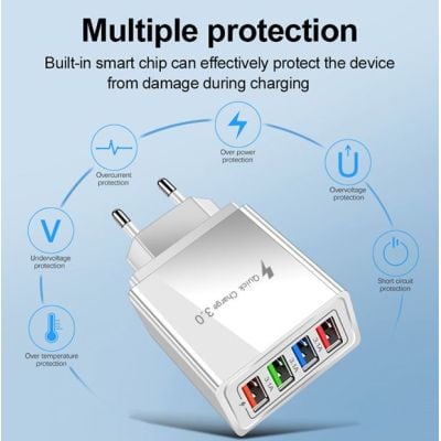 Usb punjač sa 4 priključka