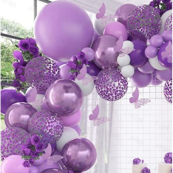 Luk od balona - Violet (145 balona u setu)