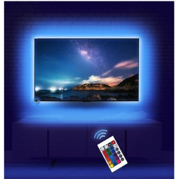 USB led traka 200 cm s daljinskim RGB Relax TV