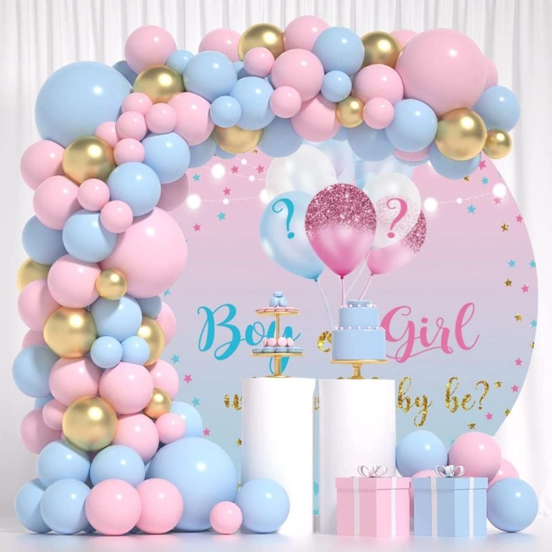 Luk od balona - Pink and Blue (104 balona u setu)