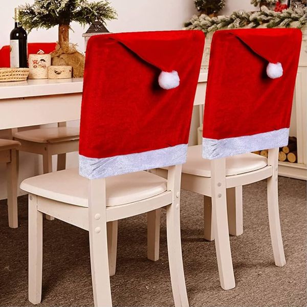 (Paket 6kom) Navlake za naslon stolica “Santa's hat"