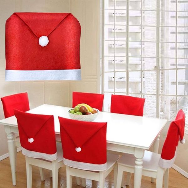 (Paket 6kom) Navlake za naslon stolica “Santa's hat"