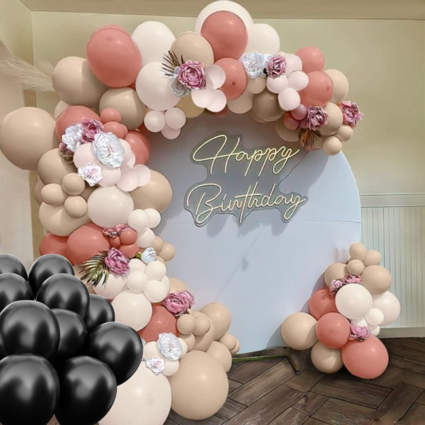 Luk od balona - Rosa (140 balona u setu)