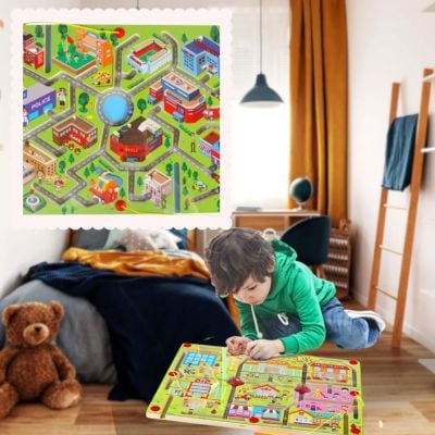 Magnetna dječja igra sa kuglicama