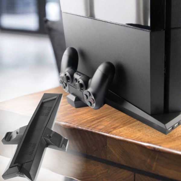 3u1 višenamjenski punjač dock stalak cooler za PS4 konzolu