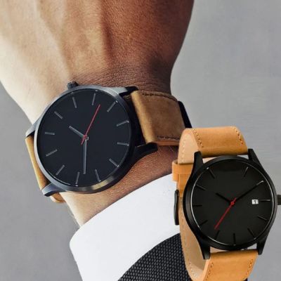 Muški elegantni kožni sat - 