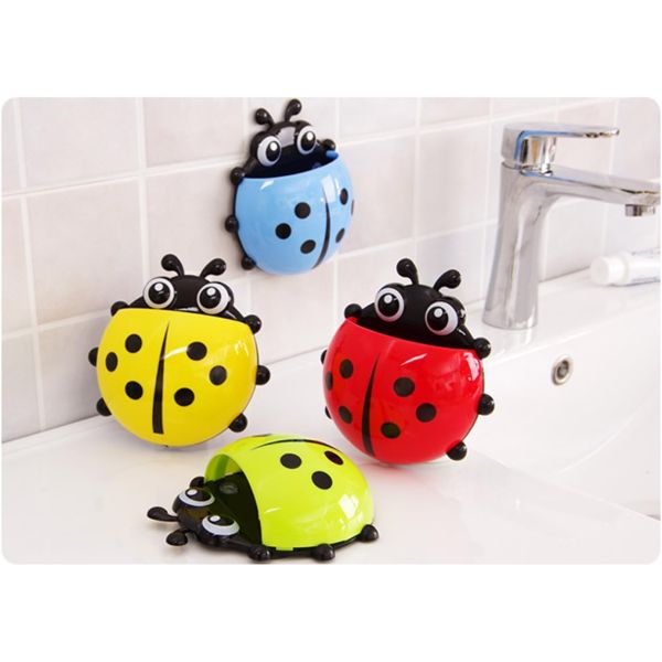 Simpatična pikapolonica -držalo za zobne ščetke