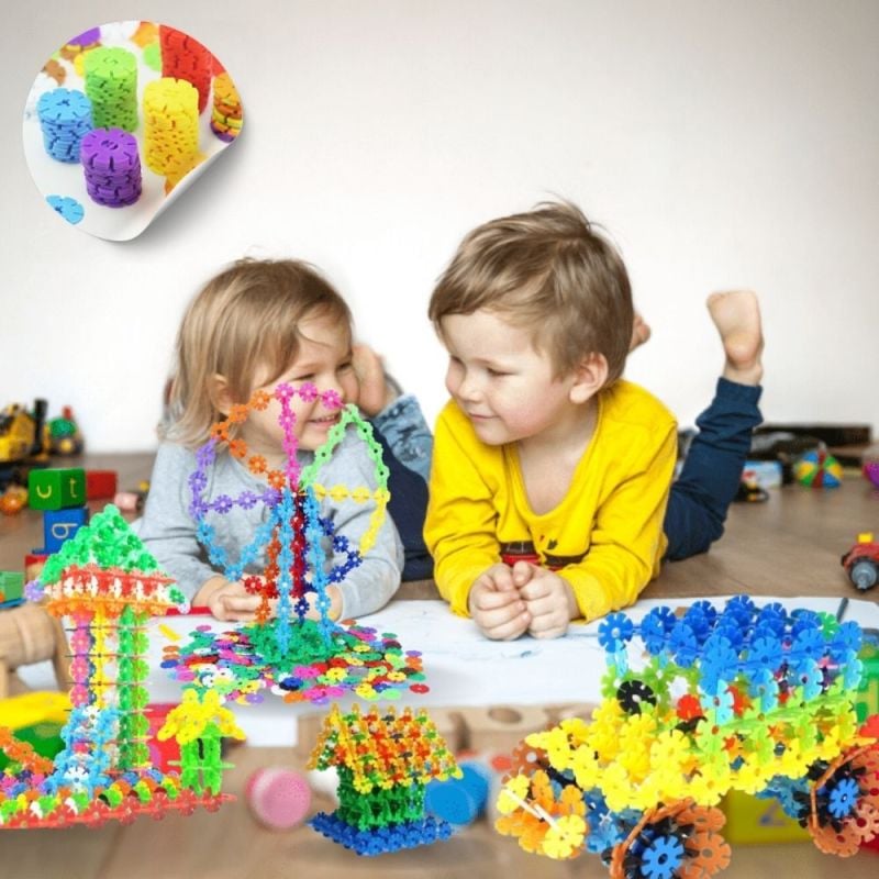 Kreativni paket 120kom kockica puzzli za sastavljanje