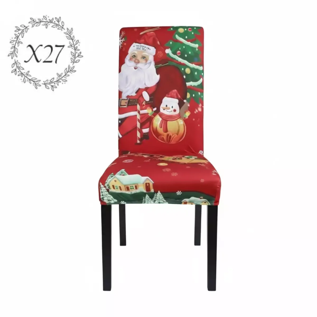 Winter - Božične prevleke za stole