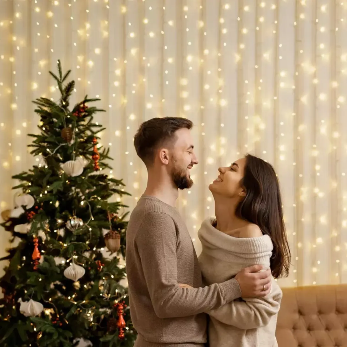 LED lampice 5 m – toplo bijela boja