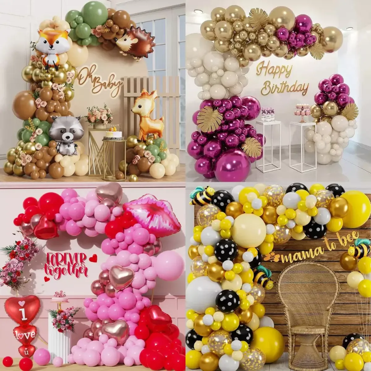 Luksuzni luk od balona - 4 modela u ponudi