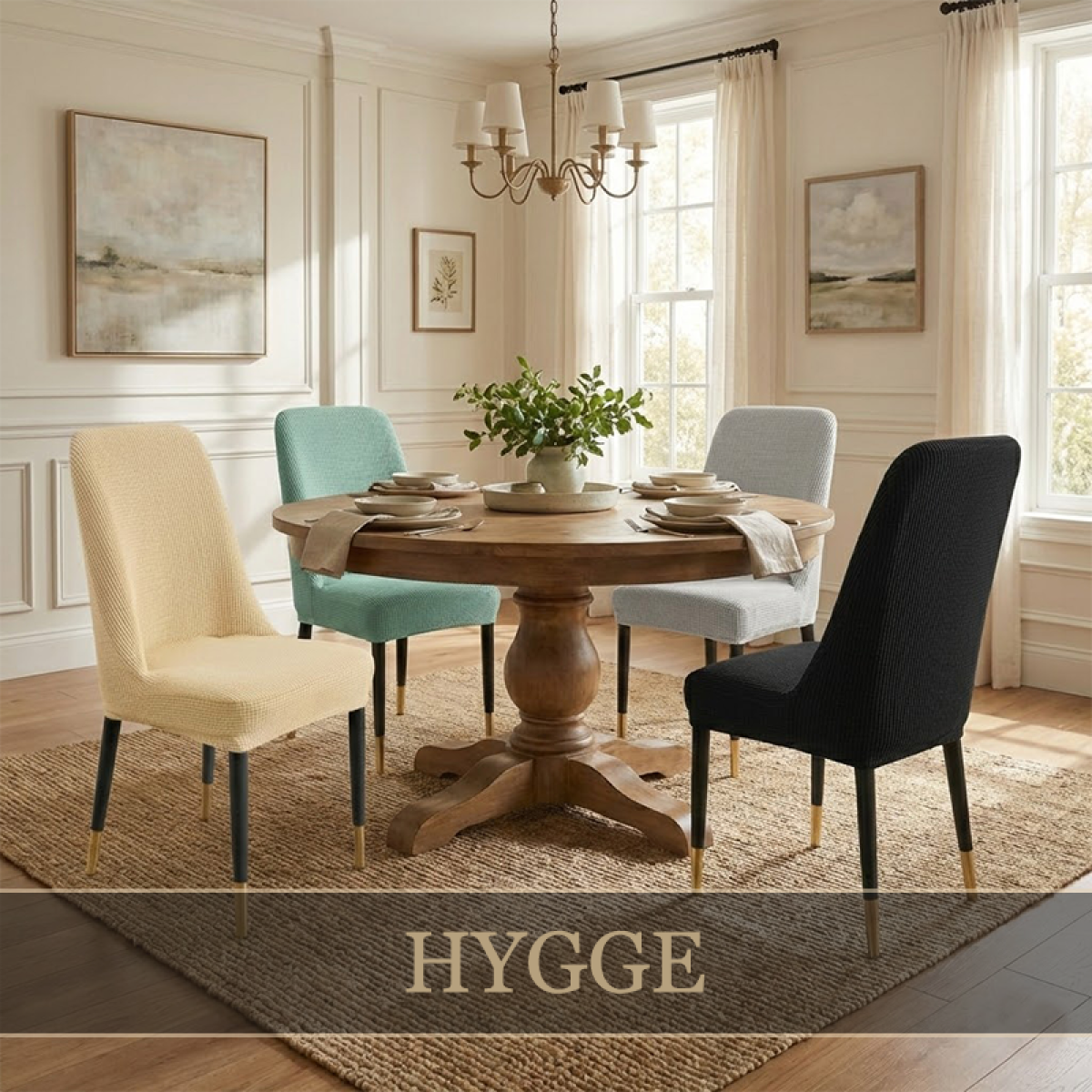 Hygge - Rastezljive navlake za zaobljeni tip stolice