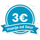 Manje od 3€