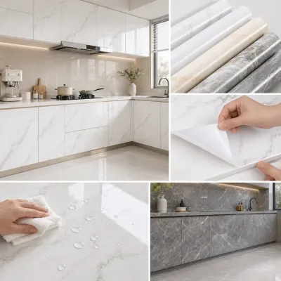 Samoljepljive tapete za zid sa sjajem Shine