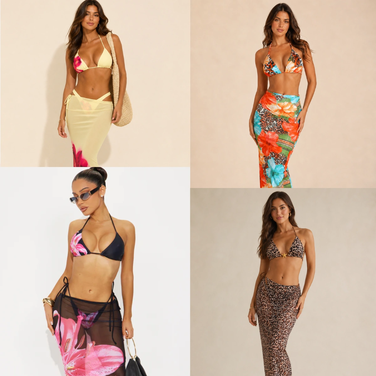 Bikini set "Paradise Bloom" - 4 modela