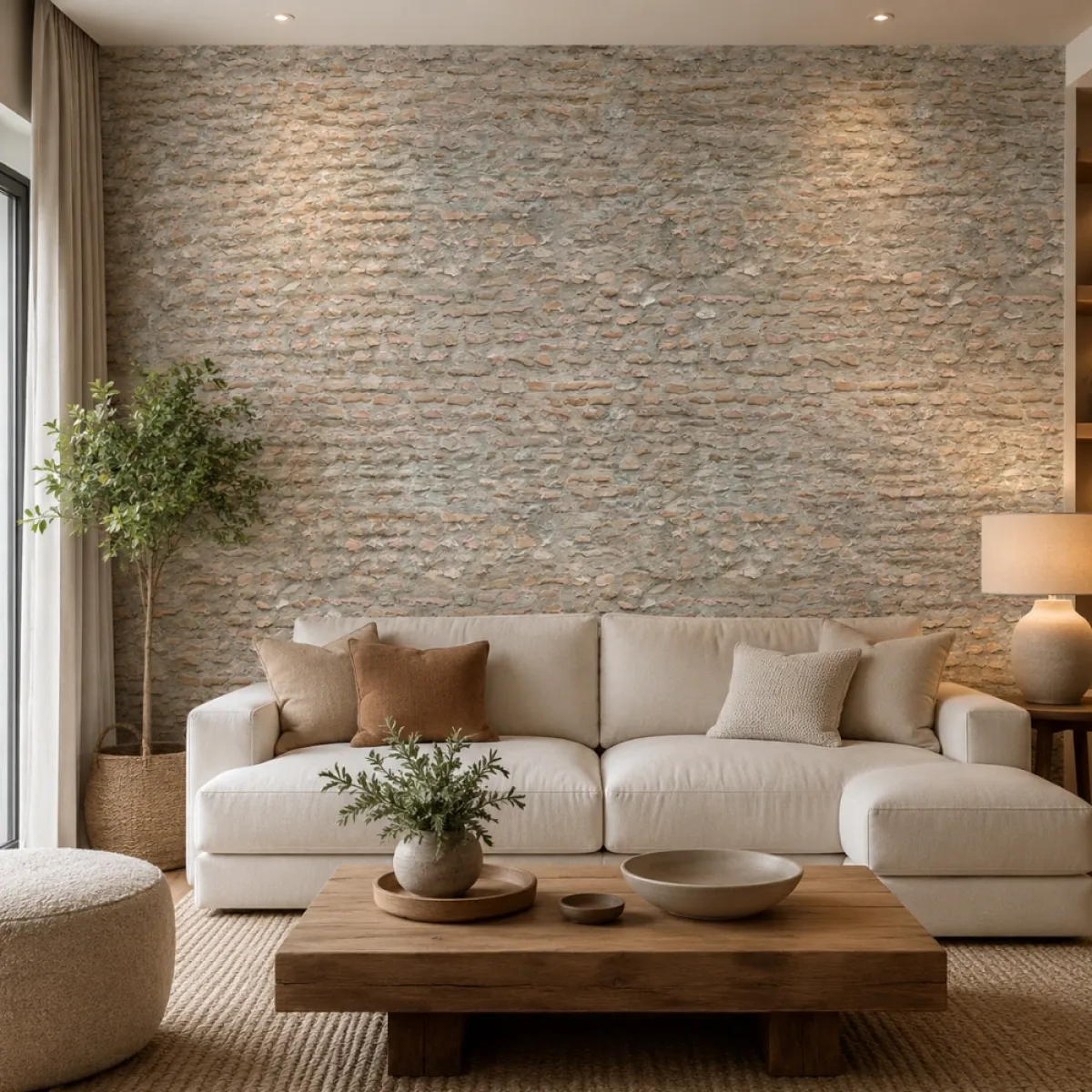 Samoljepljiva tapeta -  Rustic Brick