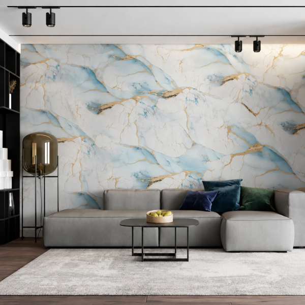 Ocean Marble - Premium samoljepljiva tapeta za kuhinju i namještaj