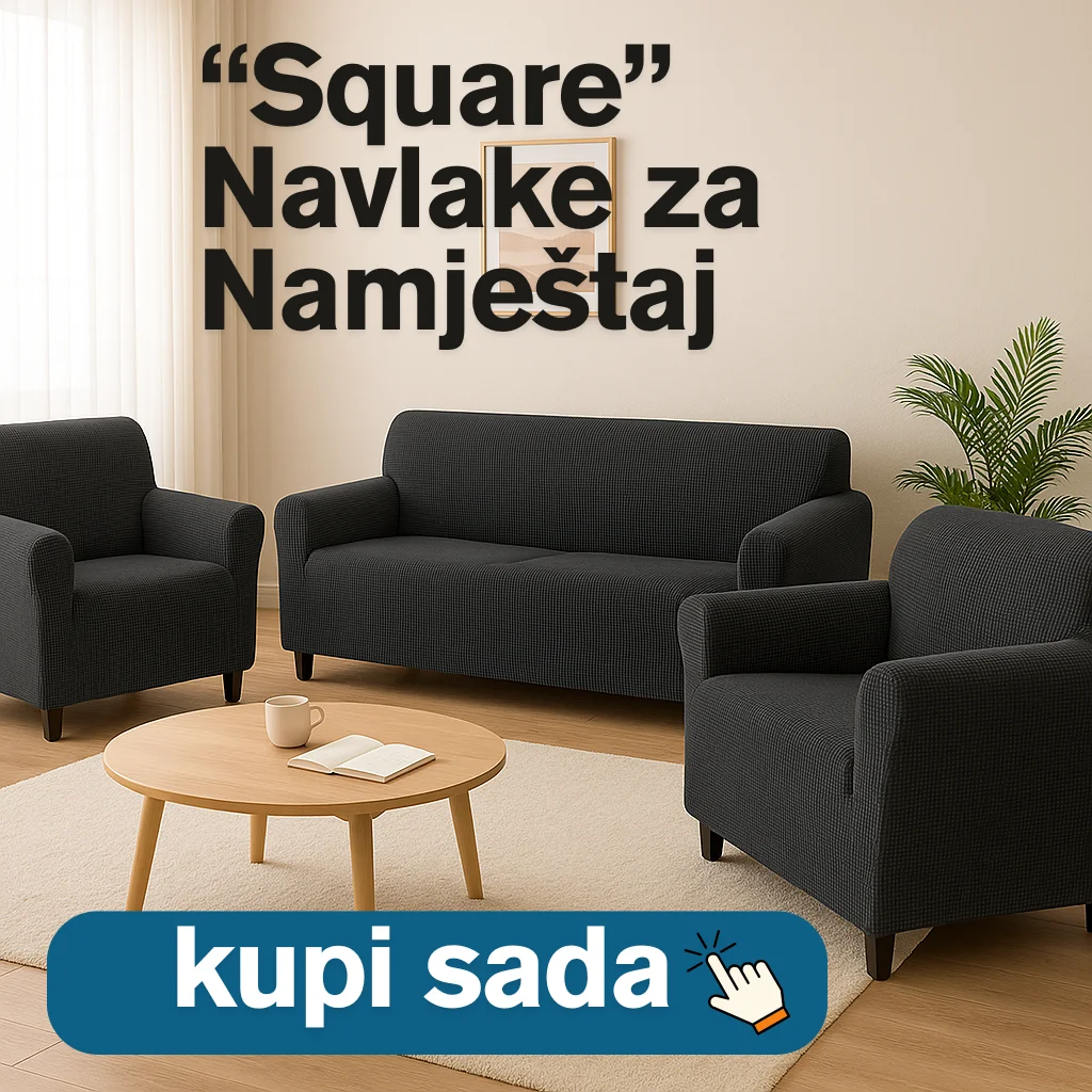 Square navlake za namještaj