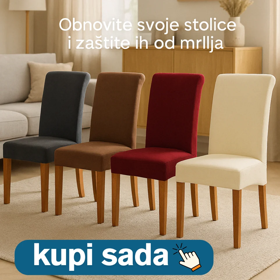 Obične rastezljive navlake za stolice