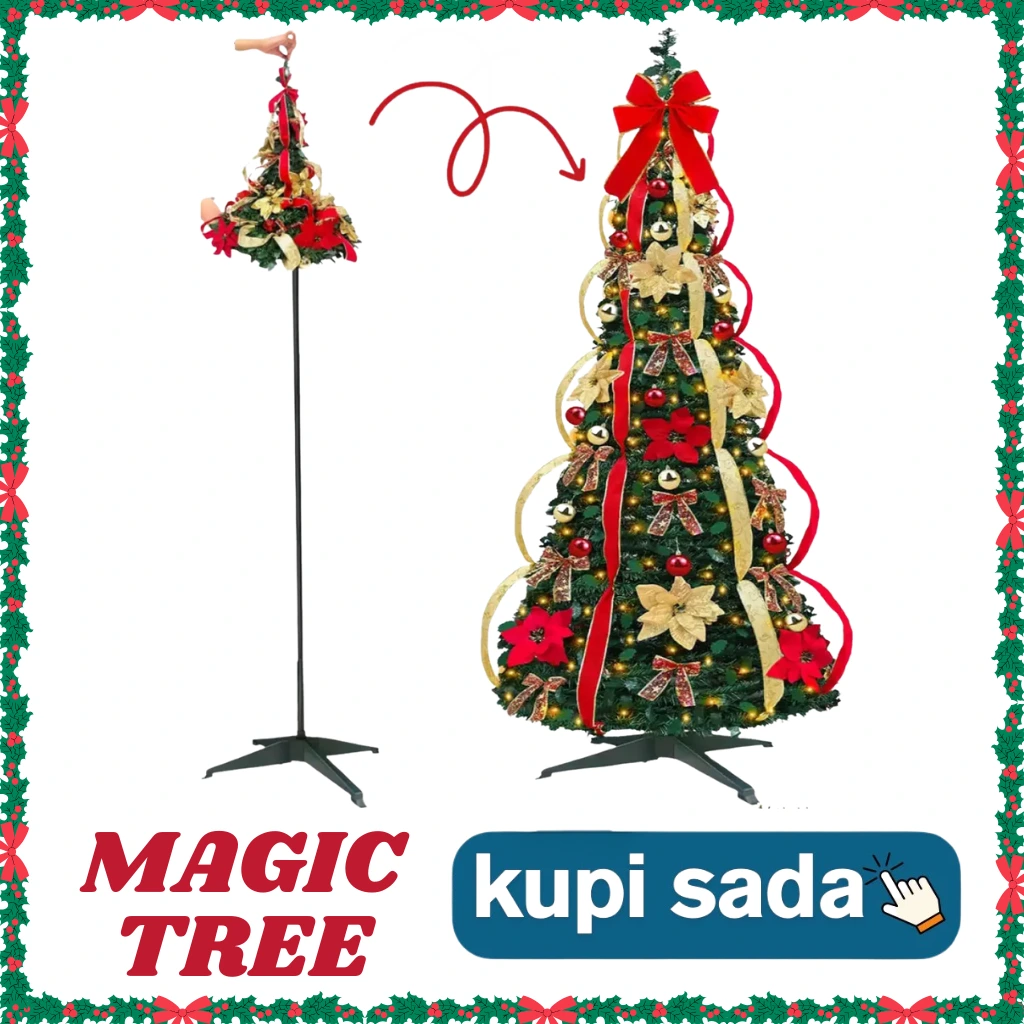 Magic Tree Božićno Drvce – Ukrašeno i spremno u 1 minuti